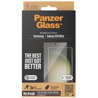 PanzerGlass Samsung Galaxy S24 Ultra - Ultra-Wide Fit screenprotector Transparant/zwart