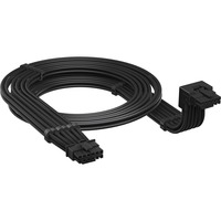 Corsair PSU 90° 12V-2x6 Style A kabel Zwart, 65 cm