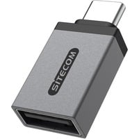 Sitecom USB-C naar USB-A Mini adapter Grijs