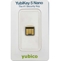 Yubico YubiKey 5 Nano security key Zwart