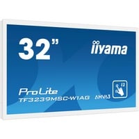 iiyama Prolite TF3239MSC-W1AG 31.5" Public Display Wit, Touch, VGA, HDMI, DisplayPort, Audio