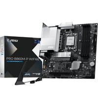 MSI PRO B860M-P WIFI6E socket 1851 moederbord RAID, 2.5 Gb-LAN, Wi-Fi 6E, BT, Sound, µATX