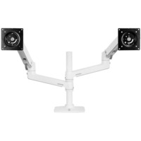 Ergotron LX Dual Side-by-Side Arm monitorarm Wit