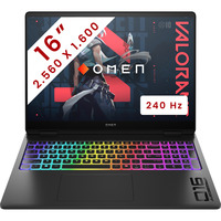 OMEN MAX 16 (ak0008nb) 16" Copilot+ gaming laptop Zwart | Ryzen AI 7 350 | RTX 5070 Ti | 24 GB | 1 TB SSD | 240 Hz