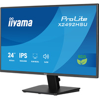 iiyama ProLite X2492HSU-B1 24" monitor Zwart (mat), 1x DisplayPort, 1x HDMI, 2x USB-A, 120 Hz
