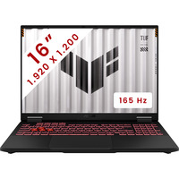 ASUS TUF Gaming A16 (FA608UM-RV009W) 16" gaming laptop Grijs | Ryzen 7 260 | RTX 5060 | 16 GB | 1 TB SSD | 165 Hz