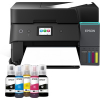 Epson EcoTank ET-4950 all-in-one inkjetprinter Zwart, Faxen, Scannen, Kopiëren, Wi-Fi, inclusief tot 3 jaar inkt