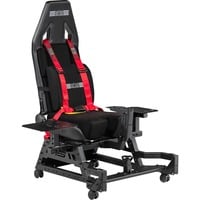 Next Level Racing Flight Seat Pro racingsimulator Zwart/rood