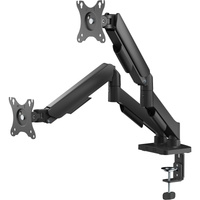 goobay Double Gas Spring monitorarm Zwart, 17 - 32 inch