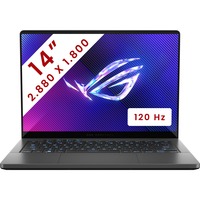 ASUS ROG Zephyrus G14 (GA403UV-QS020W) 14"  gaming laptop Donkergrijs | Ryzen 9 8945HS | RTX 4060 | 16 GB | 1 TB SSD | 120 Hz