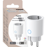 Aqara Power Plug H2 EU slimme stekker Wit, RGB, Matter, Zigbee, Bluetooth