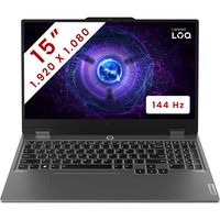 Lenovo LOQ 15IRX9 (83DV00H0MB) 15.6" gaming laptop Grijs | Core i7-13650HX | RTX 4060 | 16 GB | 1 TB SSD