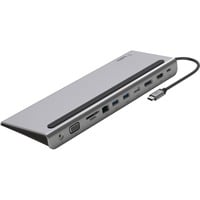 Belkin Connect 11-in-1 USB-C hub dockingstation Zilver/zwart