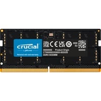 Crucial 32 GB DDR5-4800 laptopgeheugen Zwart, CT32G48C40S5