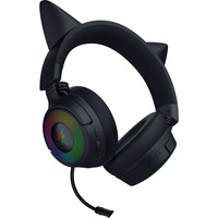 Razer Kraken Kitty V3 Pro over-ear gaming headset Zwart, RGB, 2.4 GHz / Bluetooth / USB