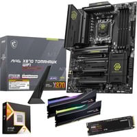ALTERNATE Upgrade Kit MAG X870 TOMAHAWK WIFI + Ryzen 7 9800X3D + 64 GB + 2 TB SSD Moederbord, CPU, Geheugen, SSD