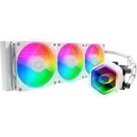 Cooler Master MasterLiquid 360 Core II ARGB White waterkoeling Wit, 4-pins PWM fan-connector