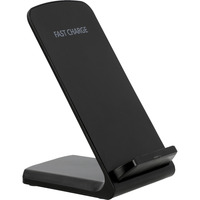 Just in Case Wireless Charger Stand 15 W Zwart