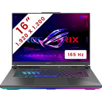 ASUS ROG Strix G16 (G614PW-RV006W) 16"  gaming laptop Grijs | Ryzen 9 8940HX | RTX 5080 | 16 GB | 1 TB SSD | 165 Hz