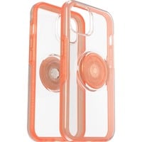 Otterbox Otter + Pop Symmetry Clear - iPhone 13 telefoonhoesje Transparant/oranje