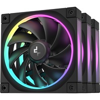 DeepCool FL12 case fan Zwart, 3 stuks