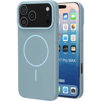 Mobiparts iPhone 17 Pro Max - Slim Line MagSafe Case telefoonhoesje Grijsgroen