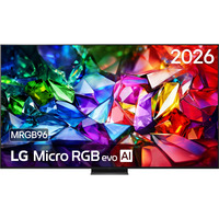 LG Micro RGB evo AI 100" Ultra HD Led-tv Zwart, 4x HDMI, 2x USB, Bluetooth, LAN, WLAN, CI+, HDR10