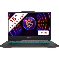 MSI Cyborg 15 (A12VF-004BE) 15.6" gaming laptop Zwart | Core i7-12650H | RTX 4060 | 16 GB | 512 GB SSD | 144 Hz