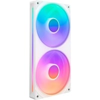 NZXT F240 RGB CORE case fans Wit, 2 stuks, 240 x 120 x 26 mm