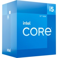 Intel® Core i5-12400, 2,5 GHz (4,4 GHz Turbo Boost) socket 1700 processor