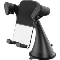 Just in Case Universal Premium - Suction Cup Carmount smartphonehouder Zwart