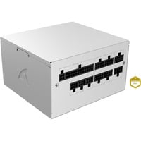 Sharkoon Rebel P20 Gen2 modulaire 850 watt voeding  Wit, 1x 12V-2x6, 3x PCIe