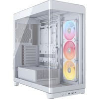 Corsair FRAME 4500X LX-R RGB LINK midi tower behuizing Wit | 2x USB-A | 1x USB-C | Tempered Glass