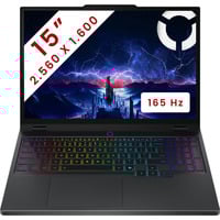 Lenovo Legion 5 15IAX10 (83F0005MMB) 15.1"  gaming laptop Zwart | Core Ultra 7 255HX | RTX 5070 | 32 GB | 1 TB SSD | 165 Hz