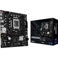 ASRock B860M-H2 socket 1851 moederbord Zwart, RAID, Gb-LAN, Sound, µATX