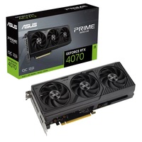 ASUS PRIME GeForce RTX 4070 OC grafische kaart Zwart, 1x HDMI, 3x DisplayPort, DLSS 3