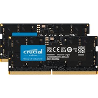 Crucial 32 GB DDR5-4800 (2x 16 GB) laptopgeheugen Zwart, CT2K16G48C40S5, SO-DIMM