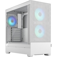 Fractal Design Pop Air RGB midi tower behuizing Wit | 2x USB-A | RGB | Tempered Glass