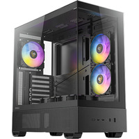 Antec CX705 ARGB midi tower behuizing Zwart | 2x USB-A | 1x USB-C | RGB | Tempered Glass