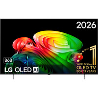 LG OLED AI B6 (OLED65B68LA) 65" 4K Ultra HD tv Zwart, 4x HDMI, USB, Bluetooth, LAN, WLAN, CI+, HDR10, DolbyVision
