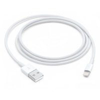Apple USB-A 2.0 naar Lightning kabel Wit, 1 meter