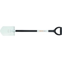 Fiskars Light spade rond wit Zwart/wit, 1019605