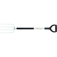 Fiskars Light spitvork wit Zwart/wit, 1019603