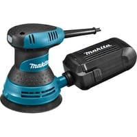 Makita  230 V Excenter schuurmachine BO5030K excentrische schuurmachine Blauw/zwart, In koffer