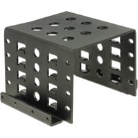 DeLOCK Inbouwframe 4x 2.5" naar 3.5" Zwart