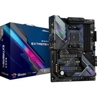 ASRock B550 Extreme4 socket AM4 moederbord Zwart/blauw, RAID, 2.5 Gb-LAN, Sound, ATX