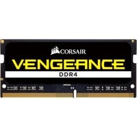 Corsair Vengeance 16 GB DDR4-2400 (1x 16 GB) laptopgeheugen Zwart, CMSX16GX4M1A2400C16, SO-DIMM
