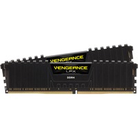 Corsair Vengeance LPX 16 GB DDR4-2400 (2x 8 GB) werkgeheugen Zwart, CMK16GX4M2A2400C16, XMP 2.0