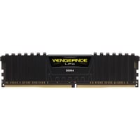 Corsair Vengeance LPX 8 GB DDR4-2400 (1x 8 GB) werkgeheugen Zwart, CMK8GX4M1A2400C16, XMP 2.0
