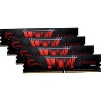 G.Skill Aegis 64 GB DDR4-3200 (4x 16 GB) werkgeheugen F4-3200C16Q-64GIS, XMP 2.0